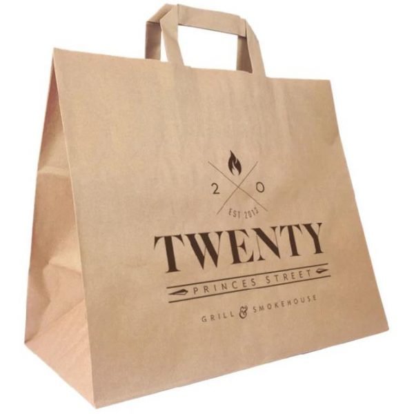 Kraft Paper Carrier Bags