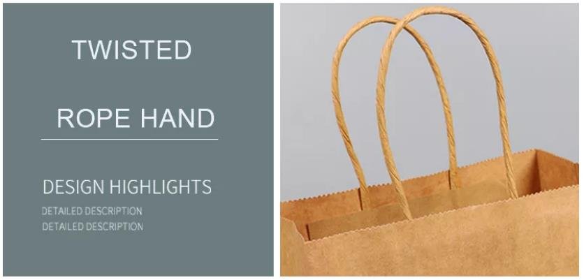 Kraft Paper Shopping Bag 