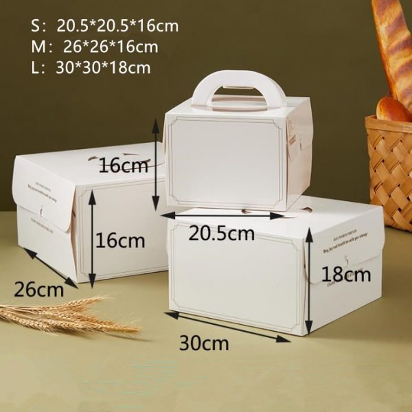 cake wrapping box