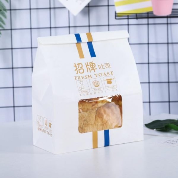 square bottom cookie bag