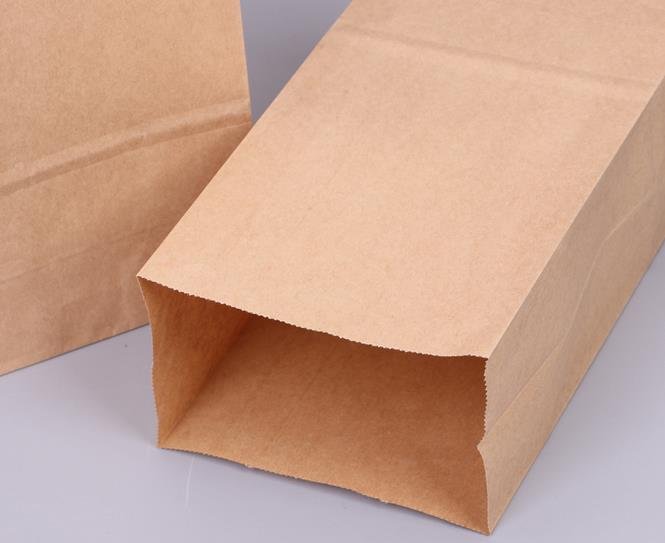 square bottom kraft paper bag