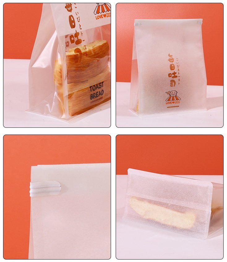 Bread packaging bags