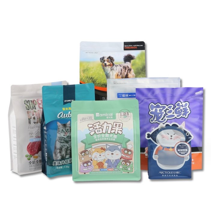 pet eight sided sealing packaging bag