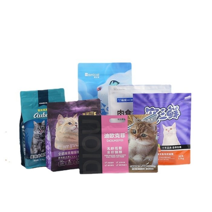 pet eight sided sealing packaging bag