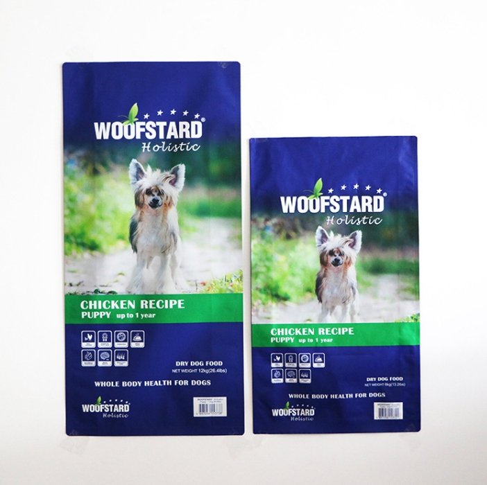 Dog food packaging bags